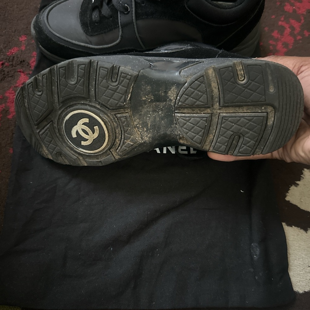 Chanel women’s Black Sneakers